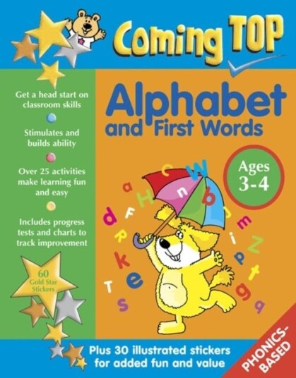 Coming Top: Alphabet and First Words Ages 3 4