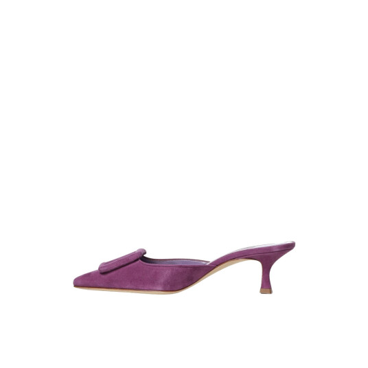 Manolo Blahnik Dame Sko Lilla 38 EU,