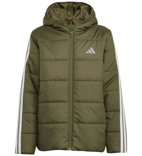 adidas Sportswear J Ess 3S Jkt Khaki green 176 adidas Sportswear J Ess 3S Jkt Khaki green 176