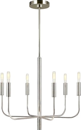 Brianna Small Chandelier Nickel