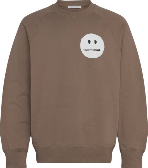 WOOD WOOD Wwhester Miley Sweatshirt Brown M