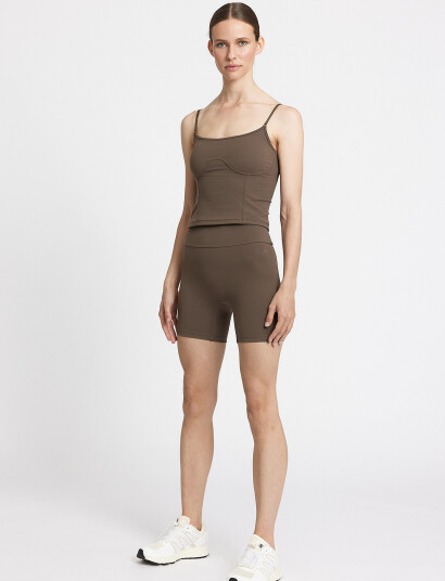 Rethinkit Studios Butter Soft Bike Short All Day - Brown - S
