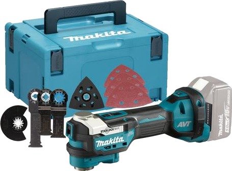 Makita DTM52ZJX4 Multiverktøy uten batteri og lader, Maskiner