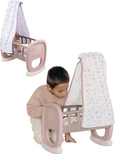 Smoby Baby Nurse dukkevugge til dukker opptil 42 cm