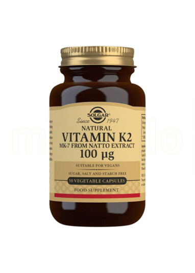 Solgar K2 Vitamin 50 Kapslar