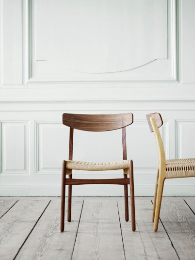 Carl Hansen & Søn CH23 Eik Såpet / Snøre Natural