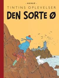 Hergé Tintin: Den sorte ø - retroudgave