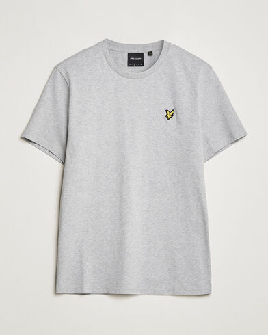 Scott Lyle & Scott Crew Neck Tee Light Grey Marl Scott Lyle & Scott Crew Neck Tee Light Grey Marl