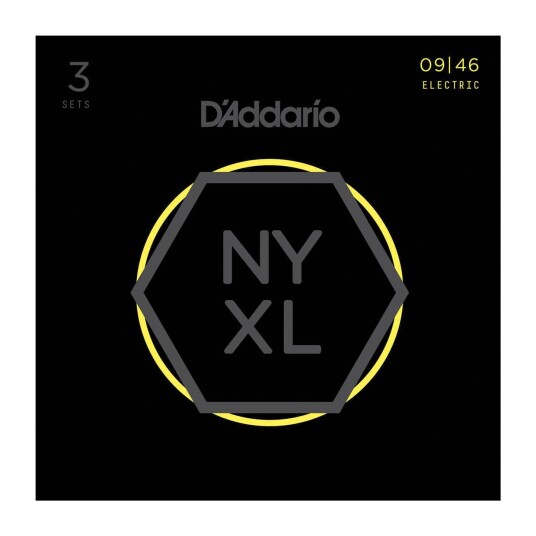 D'Addario Nyxl0946-3p Strengesett 009-046 3-Pack
