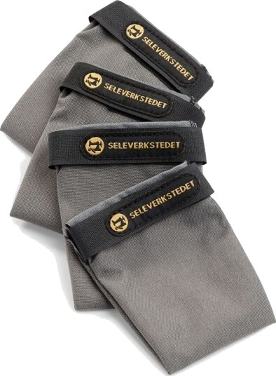 Seleverkstedet Potesokker Endurance 4pk XXS Grå/svart
