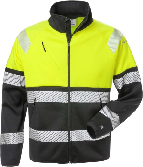 Fristads Softshelljacka 4517 Ssl Klass 1 Varselgul/svart Xs Fristads Softshelljacka 4517 Ssl Klass 1 Varselgul/svart Xs