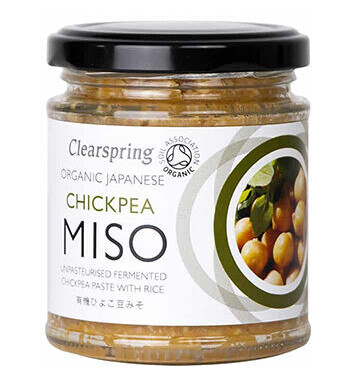 Clearspring Miso Kikerter upasteurisert 150g Clearspring Miso Kikerter upasteurisert 150g