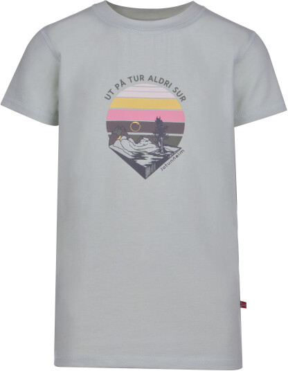Jotunheim Varde T-Shirt Print Jr Tur/Smoke 152/12
