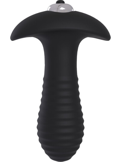 DreamToys Dream Toys: Bootyful, Spiral Plug, Single Speed Plug, svart