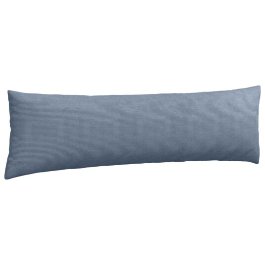 Sofaputer 2 pcs Blå 145 x 40 cm Corduroy stoff
