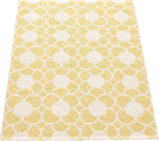 Pappelina Anya teppe Pale Yellow/Vanilla 70 x 100 cm