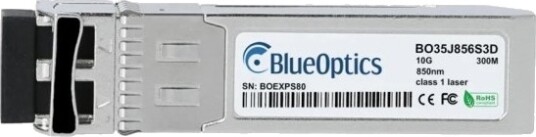 Blueoptics Fn-Tran-Sfp+Sri Kompatibel Med Blueoptics Sfp+ Bo35j856s3d Fn-Tran-Sfp+Sri-Bo