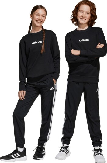 adidas Sport Performance Tracksuit bukser J 3S WV PT Svart adidas Sport Performance Tracksuit bukser J 3S WV PT Svart