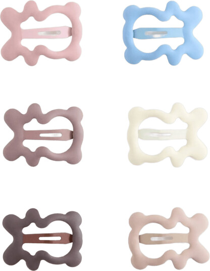 Mango Pack Of 6 Hair Clips Multi/patterned ONE SIZE