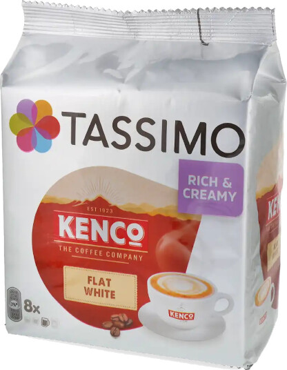 Kenco | Flat White 16 kapsler til Tassimo