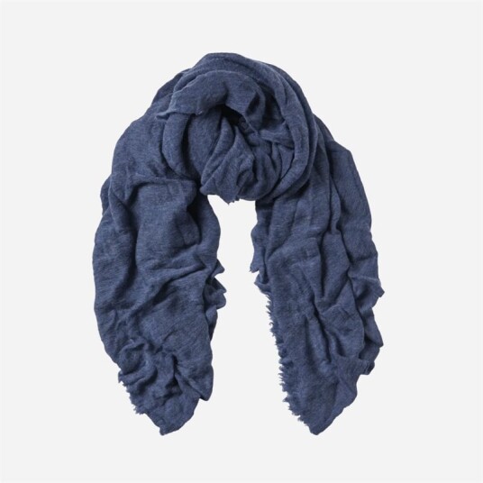 Natura Cashmere Alba Luxury Cashmere Scarf Blue Natura Cashmere Alba Luxury Cashmere Scarf Blue