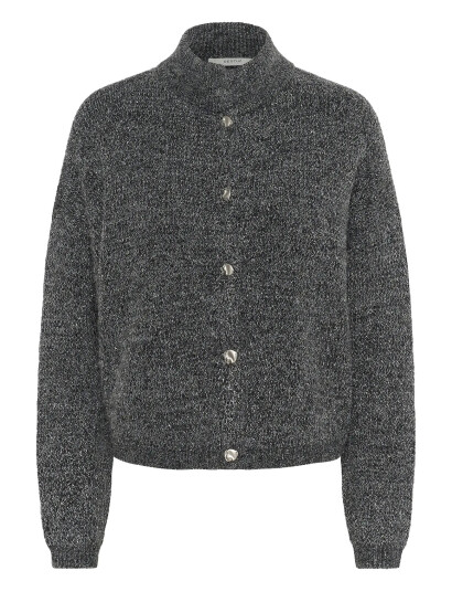 Gestuz Gzalpha Shimmer Cardigan - Grey - XL Gestuz Gzalpha Shimmer Cardigan - Grey - XL