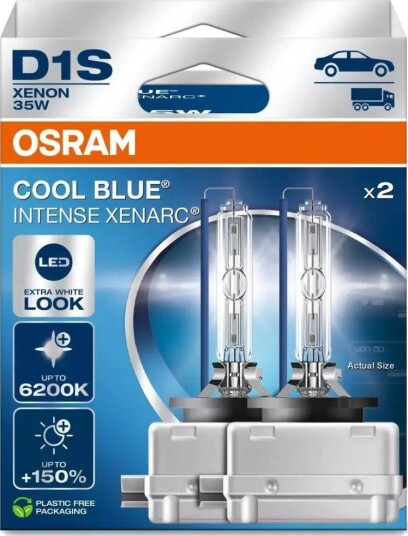 Osram Xenarc Cool Blue Intense NEXT GEN - D1S Xenonpærer Osram Xenarc Cool Blue Intense NEXT GEN - D1S Xenonpærer