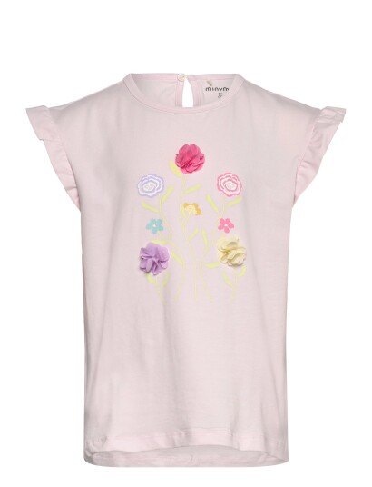 Minymo T Shirt Ss Pink 140