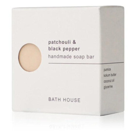 Bath House, Bath Soap Patchouli & Black Pepper