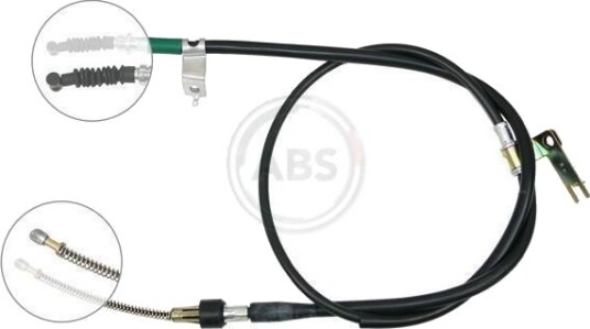 A.B.S. K14608 Tautrekk håndbremse A.B.S. K14608 Tautrekk håndbremse