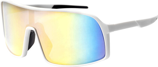 Waye Sport solbrille 025 hvit/rosa multi 1 stk Waye Sport solbrille 025 hvit/rosa multi 1 stk