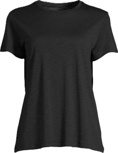 Casall Soft Texture T-skjorte Dame Svart 38 Casall Soft Texture T-skjorte Dame Svart 38