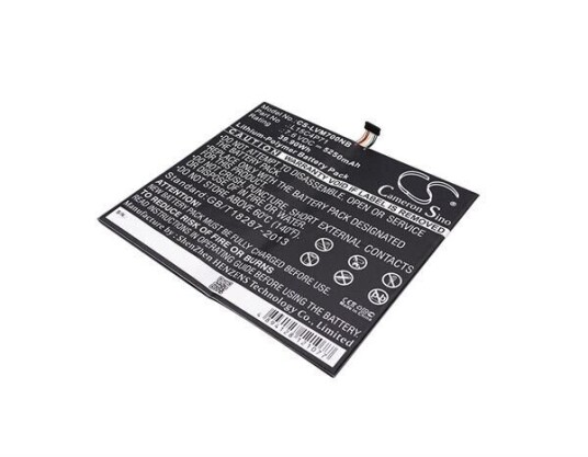 Toshiba MIIX 700-12ISK batteri (5250 mAh 7.6 V, Sort)