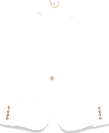 Elisabetta Franchi Dame Jakker Hvit S,