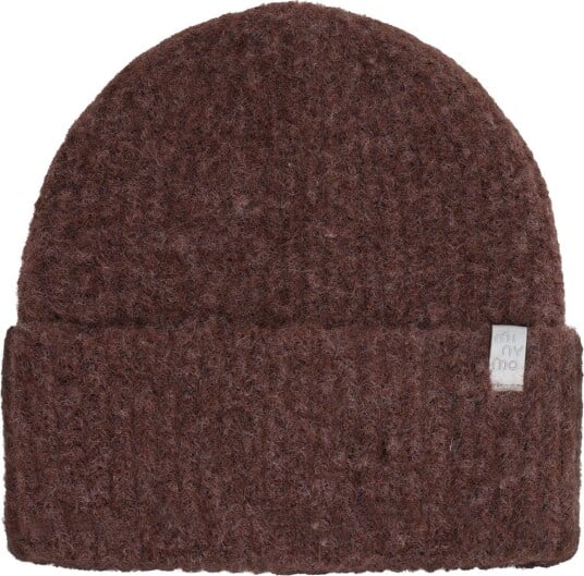 Minymo Knitted Hat Brown 54