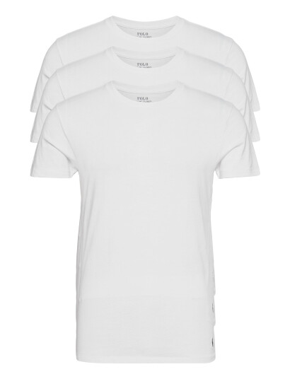 Polo Ralph Lauren Slim Crewneck 3-Pack - White - M