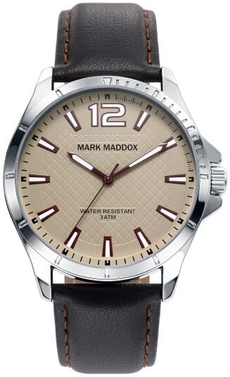 Mark Maddox Herreklokke HC6021 45 Classic Lær Ø41 mm Mark Maddox Herreklokke HC6021 45 Classic Lær Ø41 mm