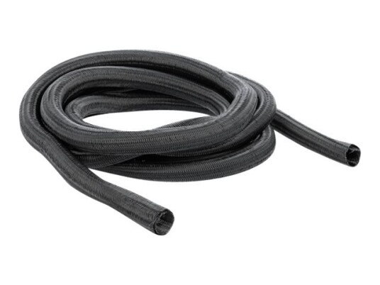 Delock Braided Sleeving Self-Closing - Flettet Erme - 10 M - Svart Delock Braided Sleeving Self-Closing - Flettet Erme - 10 M - Svart