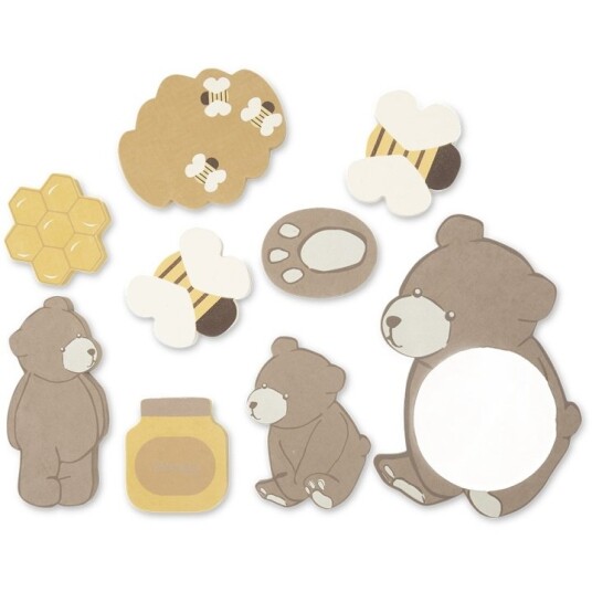 That"s Mine Nola Bath Toy Set 9 pcs Bear