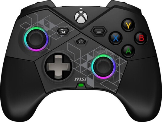 MSI Force Pro W Trådløs Xbox-kompatibel Kontroller Sort