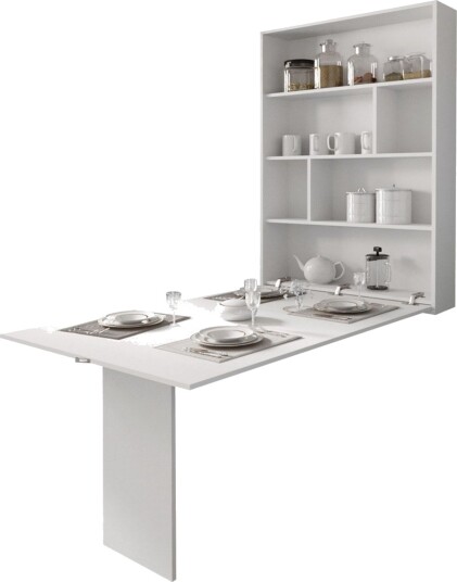 Abi Spisebord 85 cm - Hvit
