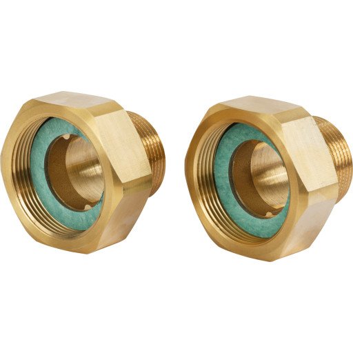 003H6902 Danfoss gjengenippel 3/4"x1/2" - Sæt med 2 stk