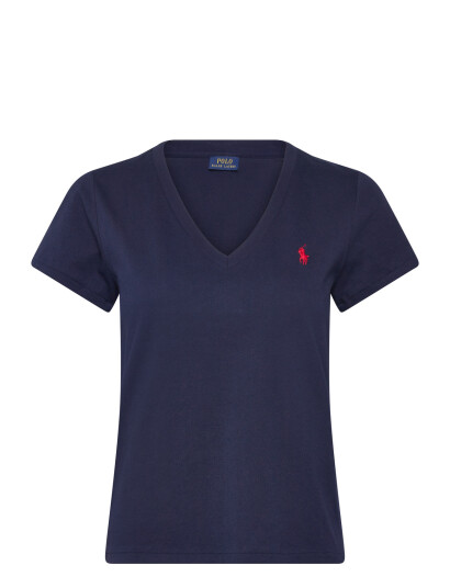 Polo Ralph Lauren 40/1 Cotton Jersey Knt T Shirt Navy XL
