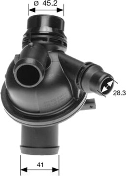 Termostat kjølemiddel MAHLE TM 42 103