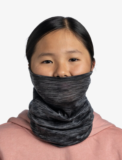 BUFF Merino Lightweight Multistripes Graphite - Grey - ONE SIZE BUFF Merino Lightweight Multistripes Graphite - Grey - ONE SIZE