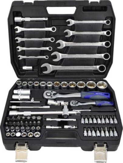 Adler Pipe Toppsett Serie 3555 CrV-Stål 82 Deler