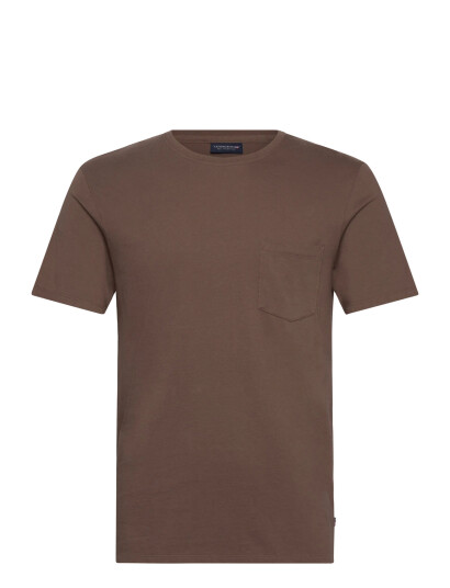 Lexington Clothing Midweight Organic Cotton Tee - Brown - L