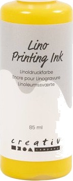 Diverse Linoleumssværte gul 85ml 1 fl
