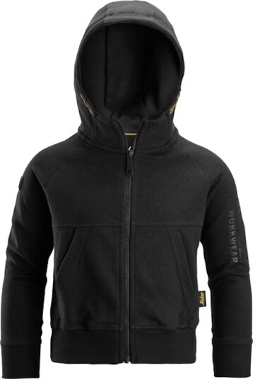 Snickers Workwear 7512 Hettegenser junior Svart Klær