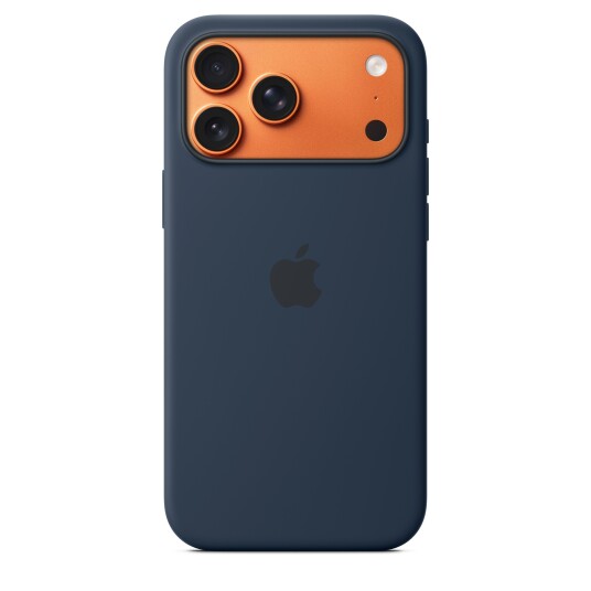 Apple iPhone 17 Pro Max Silikondeksel MagSafe Midnatt